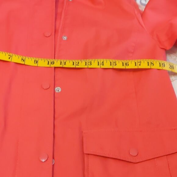 TALBOTS women jacket size XS orange color - Picture 11 of 13
